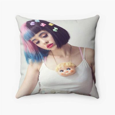 Melanie Martinez Custom Pillow Case Spun Polyester Suede Square Pillow Cover