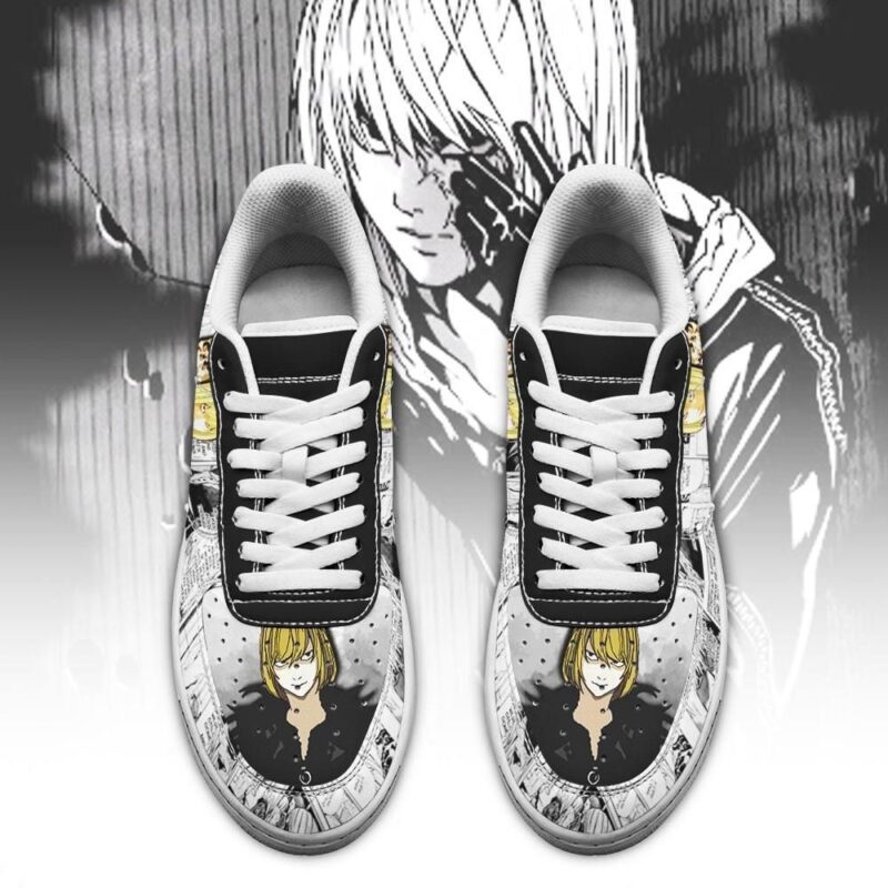 Mello Sneakers Death Note Anime Shoes Fan Gift Idea Air Force 1 Sneakers 1