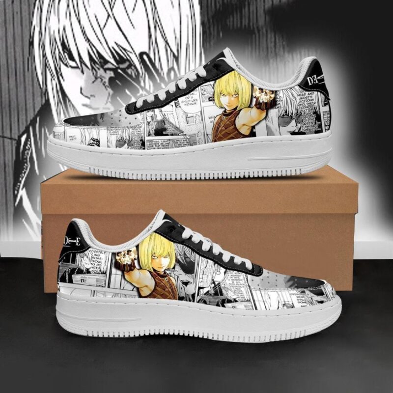 Mello Sneakers Death Note Anime Shoes Fan Gift Idea Air Force 1 Sneakers