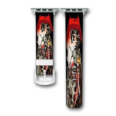 Metallica Four Horsemen Custom Apple Watch Band Genuine Wrist Band Replacement