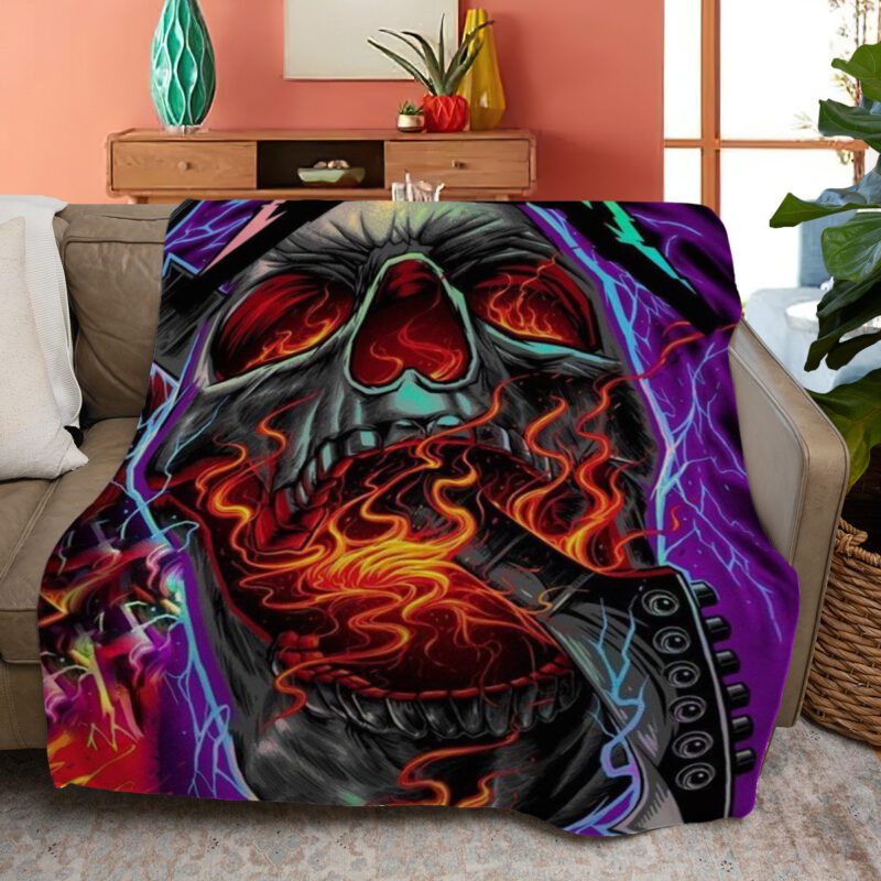 Metallica Music Band Blanket Gift For Fan