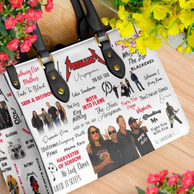 Metallica Rock band Fashion Lady Handbag LHB306 2