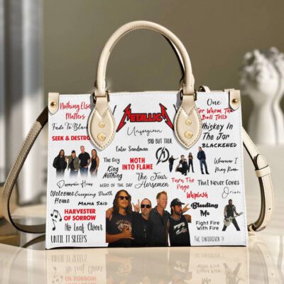Metallica Rock band Fashion Lady Handbag LHB306 4