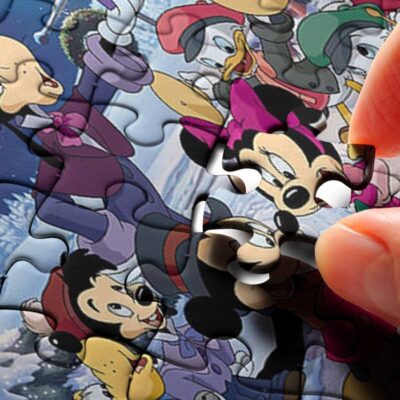 Mickey And Friends Christmas Eve Disney Gifts Lover Jigsaw Puzzle GameMickey And Friends Fans Gift 3