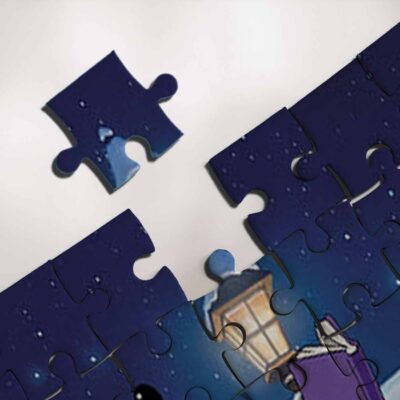 Mickey And Friends Christmas Eve Disney Gifts Lover Jigsaw Puzzle GameMickey And Friends Fans Gift 4