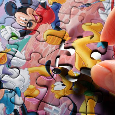 Mickey And Friends Disney Character Gifts Lover Jigsaw Puzzle Game Disney Puzzle Fans Gift 3