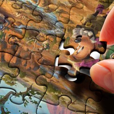 Mickey And Minne Mouse On Pirate Island Ver10 Disney Cartoon Gifts Lover Jigsaw Puzzle GameMickey Mouse Fan Gift Mickey Mouse Lover Gift 3