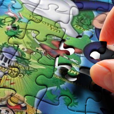 Mickey Mouse Wecome to Florida Disney Cartoon Gifts Lover Jigsaw Puzzle GameMickey Mouse Disney Fan GiftMickey Mouse Disney Lover Gift 4