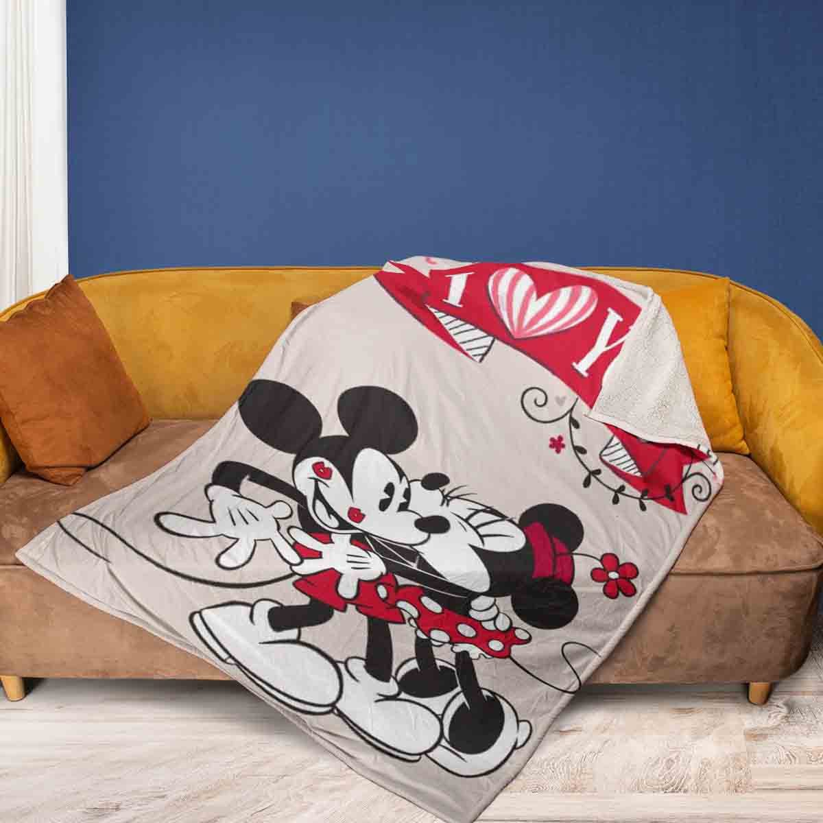 Mickey-and-Minnie-Mouse-Fan-Gift-Valentines-Day-Mickey-and-Minnie-Gift-I-Love-You-Comfy-Sofa-Throw-Blanket-Gift-2 I Love You Comfy Sofa Throw Blanket Gift