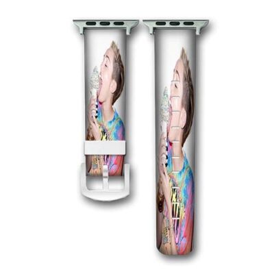 Miley Cyrus Ice Cream Custom Apple Watch Band Genuine Wrist Band Replacement