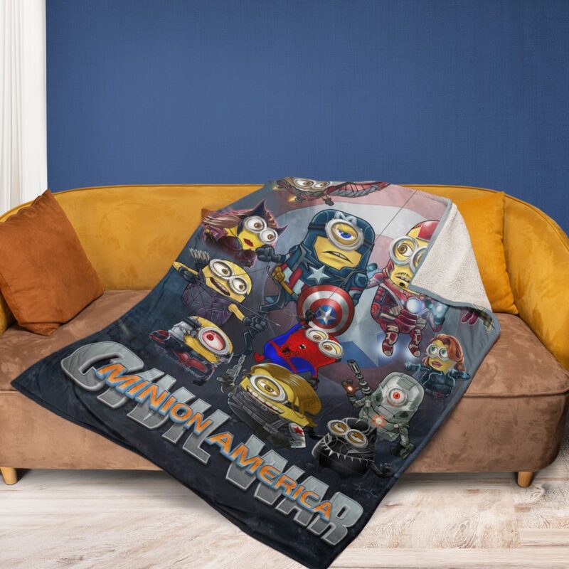 Minions America Civil War Captain America Fan Gift