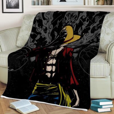Monkey D. Luffy One Piece Anime Fan Gift, Monkey D. Luffy One Piece Anime Gift For Fan Comfy Sofa Throw Blanket Gift