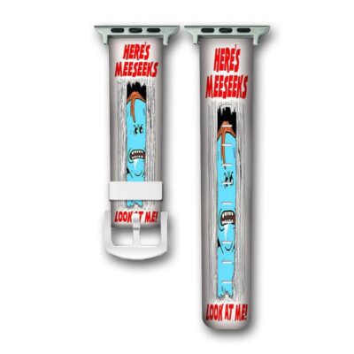 Mr Meeseek s Rick and Morty Custom Apple Watch Band Genuine Wrist Band Replacement