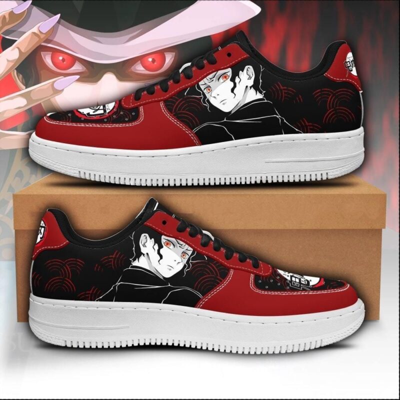 Muzan Sneakers Custom Demon Slayer Anime Shoes Fan Air Force 1 Sneakers