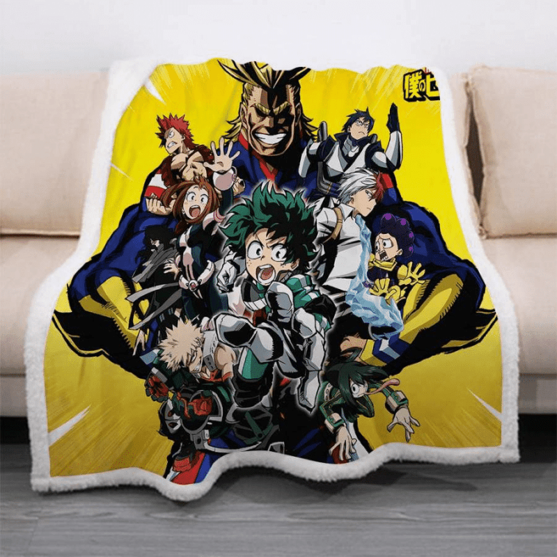 My Hero Academia Anime 11 Fleece Blanket