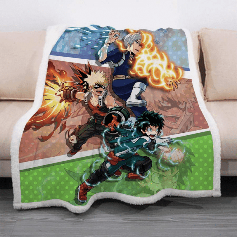 My Hero Academia Anime 12 Fleece Blanket