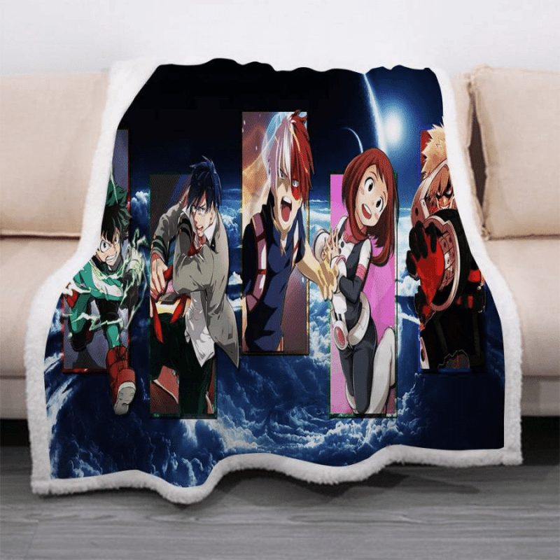 My Hero Academia Anime 13 Fleece Blanket