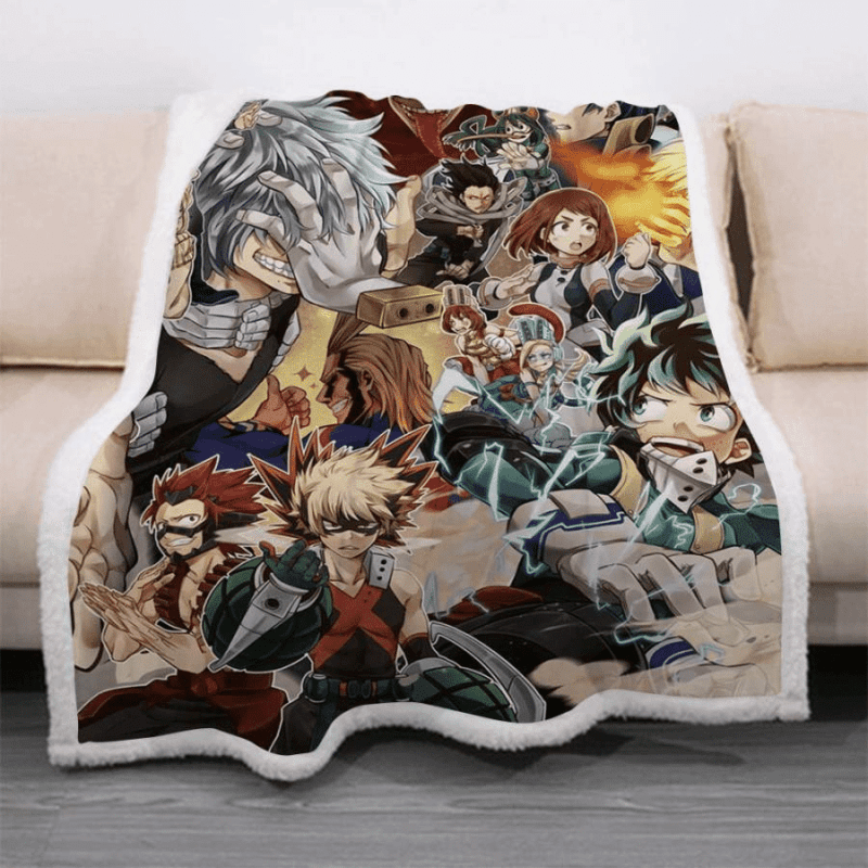 My Hero Academia Anime 14 Fleece Blanket