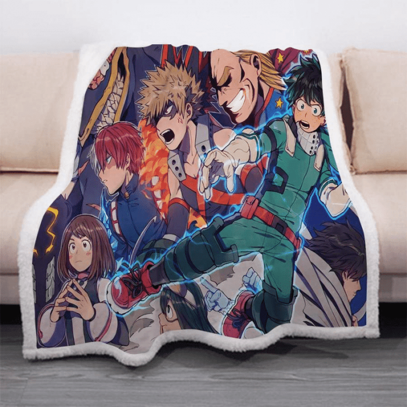 My Hero Academia Anime 16 Fleece Blanket