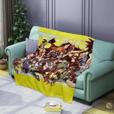 My Hero Academia Anime 2 Fleece Blanket, Anime Gift Lover Comfy Sofa Throw Blanket