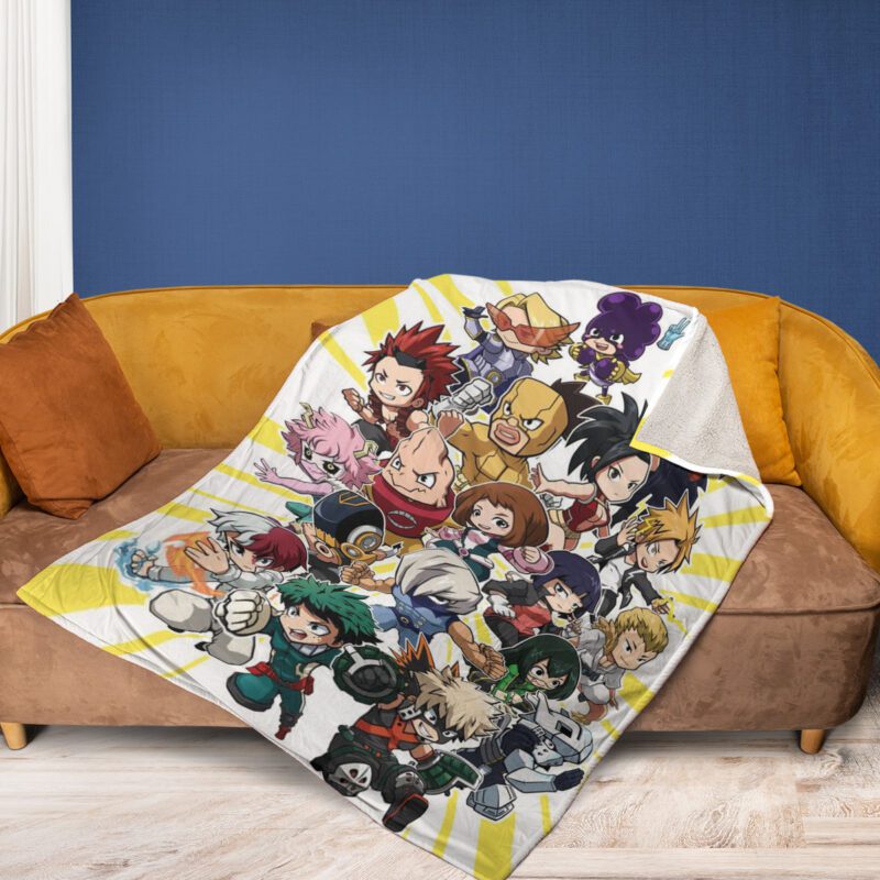 My Hero Academia Anime Comfy Sofa Throw Blanket Gift