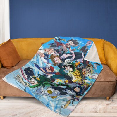 My Hero Academia Anime My Hero Academia Anime Gift For Fan Comfy Sofa Throw Blanket Gift 2
