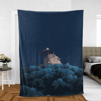 My Neighbor Totoro Studio Ghibli Anime Ver6 Christmas Gifts Lover, My Neighbor Totoro Gift For Fan Comfy Sofa Throw Blanket Gift 1 My Neighbor Totoro Gift For Fan Comfy Sofa Throw Blanket Gift