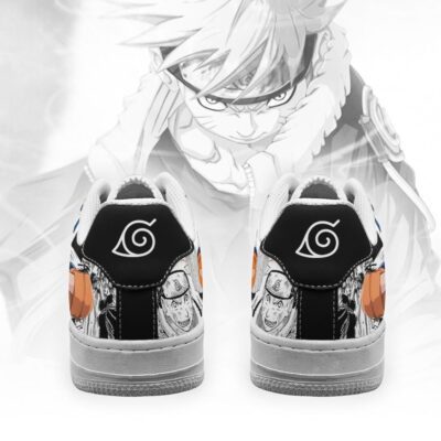 Naruto Air Force 1 Sneakers Mixed Manga Style Anime Shoes 2