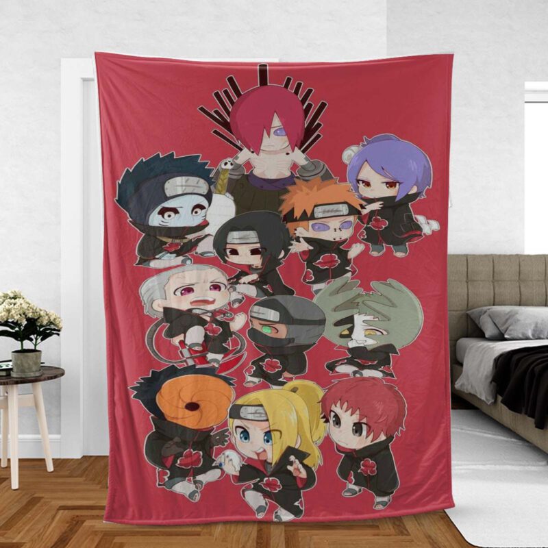 Naruto Shippuden Funny Cute Birthday Gift Comfy Sofa Throw Blanket Gift
