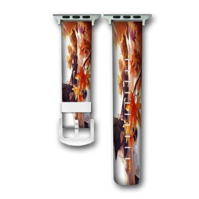 Naruto Shippuden Sasuke and Itachi Custom Apple Watch Band Genuine Wrist Band Replacement