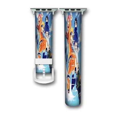 Naruto Team 7 Custom Apple Watch Band Genuine Wrist Band Replacement
