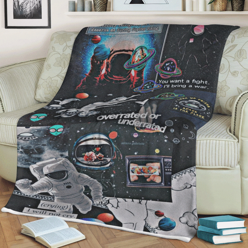 Nasa Houston Space Apollo Astronaut We Have A Present Ver2 Gifts LoverNasa Apollo Astronaut Gift For Fan Comfy Sofa Throw Blanket Gift 2