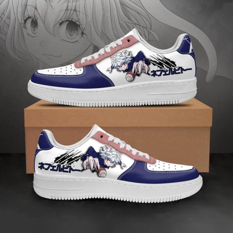 Neferpitou Air Force 1 Sneakers Custom Hunter x Hunter Anime Shoes