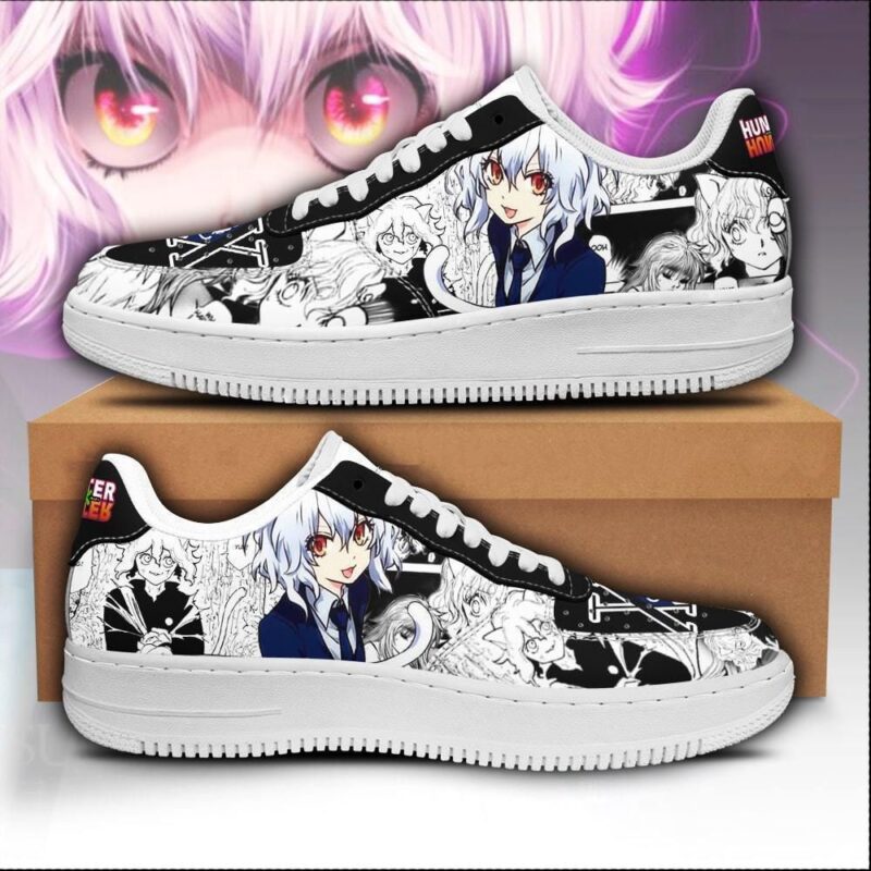 Neferpitou Sneakers Custom Hunter X Hunter Anime Shoes Fan Air Force 1 Sneakers