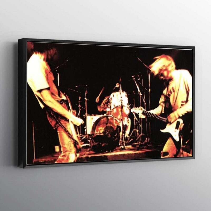 Nirvana Grunge Rock Band Canvas Wall Famous Print Wall Art Canvas