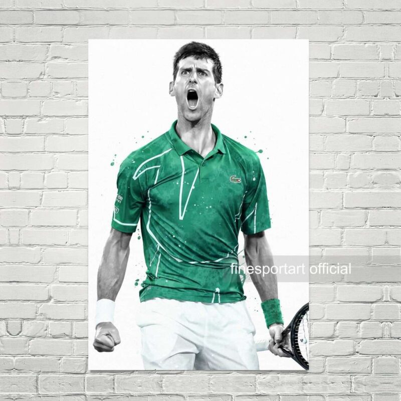 Novak Djokovic Poster