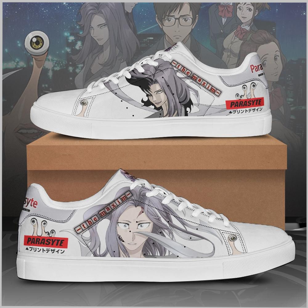 Parasyte Ryouko Tamiya Low Top Leather Skate Shoes, Tennis Shoes ...