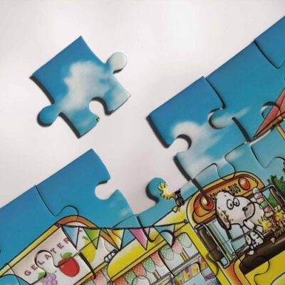 Party Snoopy Charlie Brown The Peanuts Cartoon Gifts Lover Jigsaw Puzzle GameSnoopy The Peanuts Fan GiftSnoopy The Peanuts Lover Gift 4