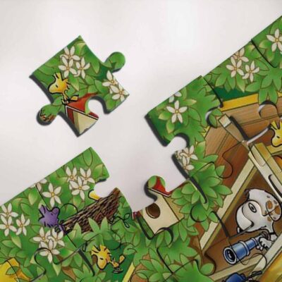 Party Tree House Snoopy Charlie Brown The Peanuts Cartoon Gifts Lover Jigsaw Puzzle GameSnoopy The Peanuts Fan GiftSnoopy The Peanuts Lover Gift 3