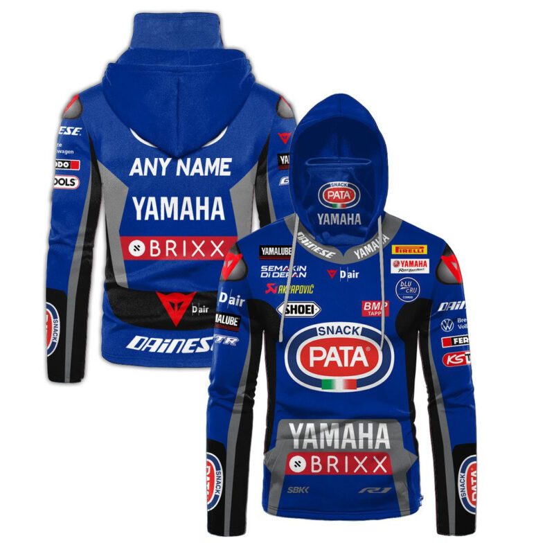 Pata Yamaha Motogp Racing Brixx Dainese Gaiter Hoodie 720