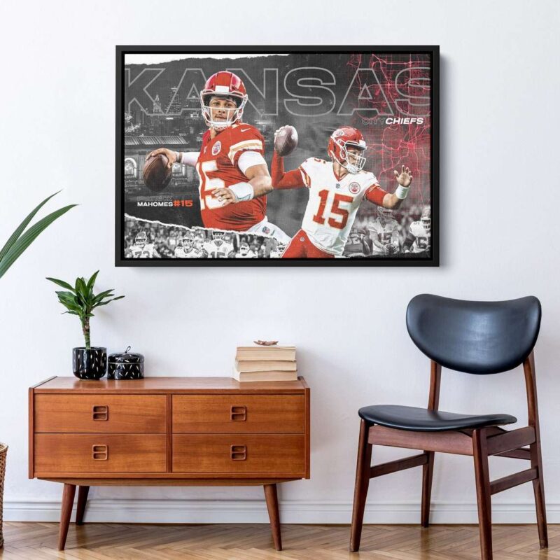 Patrick Mahomes Sports Canvas