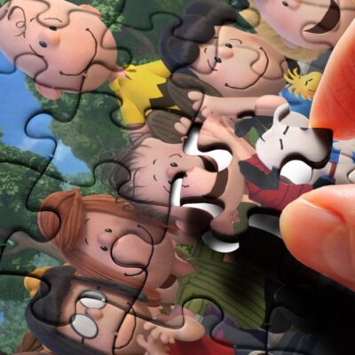 Peanuts All Characters Jigsaw Puzzle Game Snoopy Charlie Brown Woodstock Pig Pen Fan Gift 4