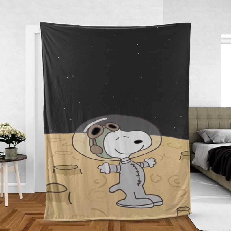 Snoopy Gift For Fan Comfy Sofa Throw Blanket Gift