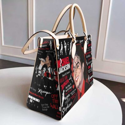 Personalized Michael Jackson Gift For Fan Michael Jackson Handbag Fashion Lady Handbag LHB116 3