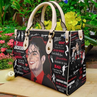 Personalized Michael Jackson Gift For Fan, Michael Jackson Handbag, Fashion Lady Handbag LHB116