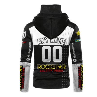 Personalized Rockstar Energy Husqvarna Factory Racing Team Gaiter Hoodie 733 2 Personalized Rockstar Energy Husqvarna Factory Racing Team Gaiter Hoodie 733 2