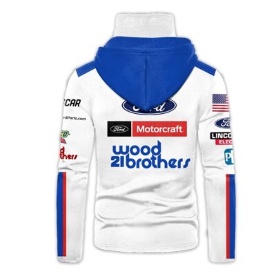 Personalized Wood Brothers Racing Ford Motorcraft Gaiter Hoodie 778 2 Personalized Wood Brothers Racing Ford Motorcraft Gaiter Hoodie 778 2