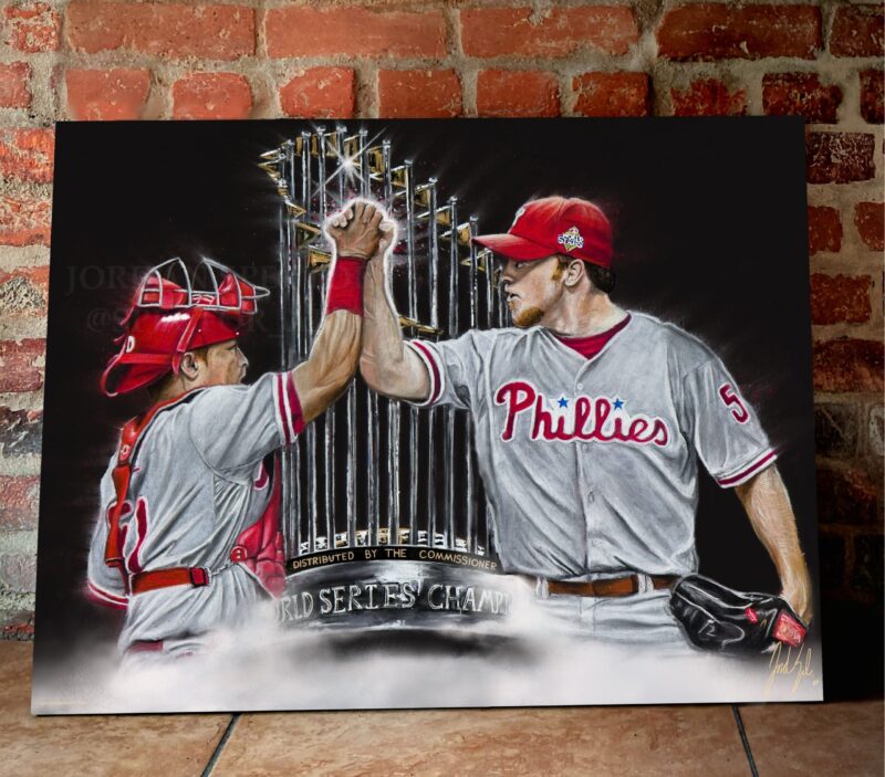 Philadelphia Phillies "Dynamic Duo" Canvas Prints - Wall Art Decor