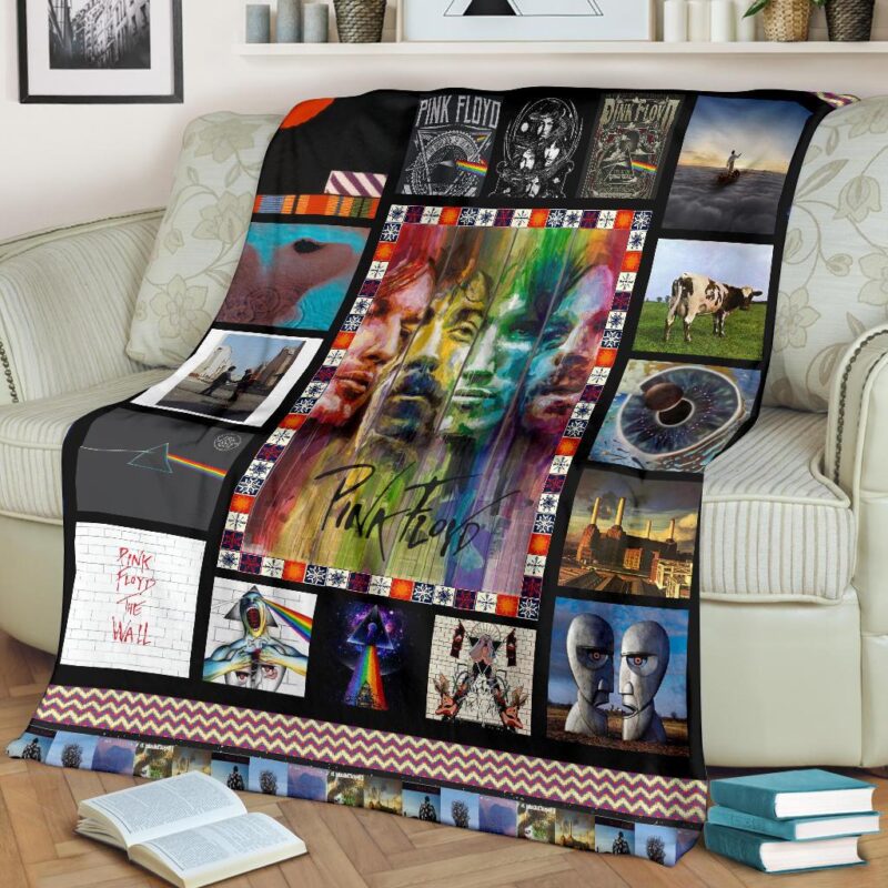 Pink Floyd Band Rock Thank You For The Memories 568 Gift Lover Premium Comfy Sofa Throw Blanket Gift