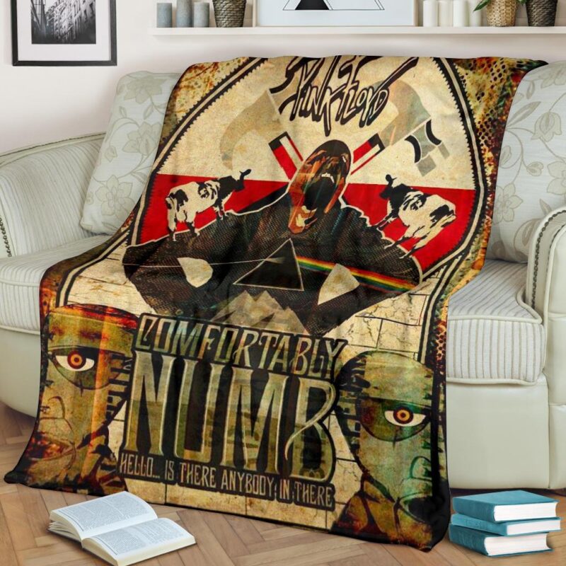 Pink Floyd Band Rock Thank You For The Memories 569 Gift Lover Premium Comfy Sofa Throw Blanket Gift